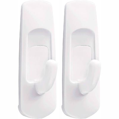 Gancho Adesivo Command Branco Pequeno 2 Unidades - H0001932278 - 3m Gancho Peq.c-adesivo Command 3m H0001932278