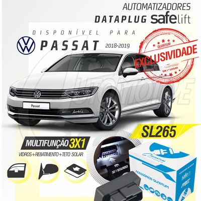Módulo Vidro Safe Lift Quantum OBD Linha Audi e VW Plug Play
