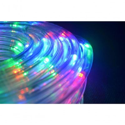 Mangueira Iluminada 162 Leds Pisca 110v 10m Tomada Decoração Natal Colorido