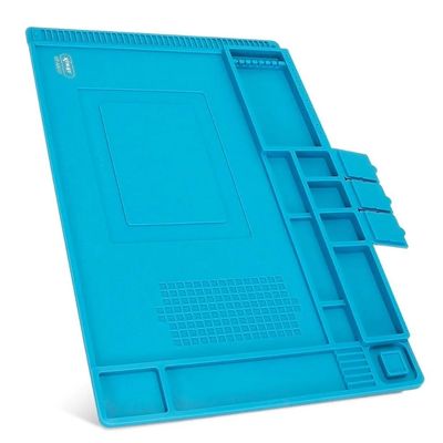 Manta Antiestática Magnética Silicone Bancada Manutenção Estação de Trabalho Grande 45 x 30 Cm