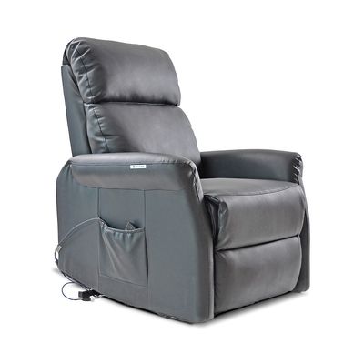 Poltrona Leito Elevatória e Reclinável Elevamed Dellamed com Controle Bivolt Preto / Bivolt