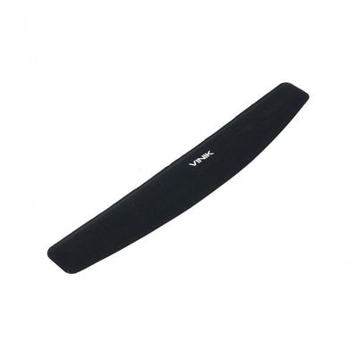 Apoio De Pulso Em Gel Com Acabamento Em Tecido Preto Para Teclado - Apg-10p