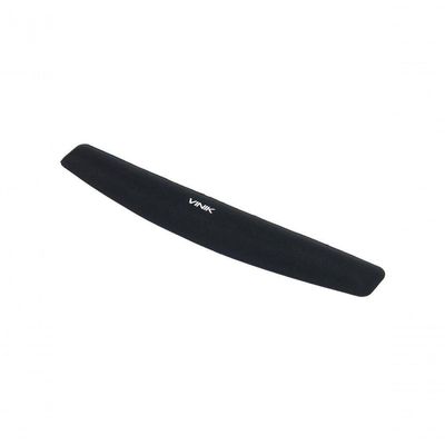 Apoio De Pulso Em Gel Com Acabamento Em Tecido Preto Para Teclado - Apg-10p
