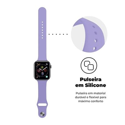 Pulseira Para Apple Watch 49MM Ultra Fit - Branco - Gshield