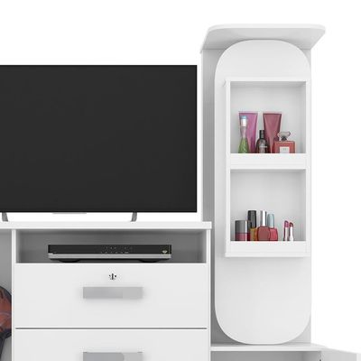 Cômoda Copacabana Branco - Lukaliam Móveis