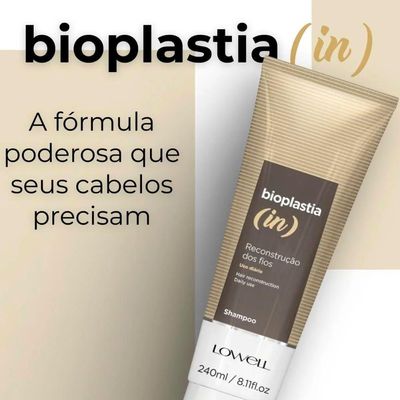 Lowell Bioplastia In Reconstrução - Shampoo 240ml