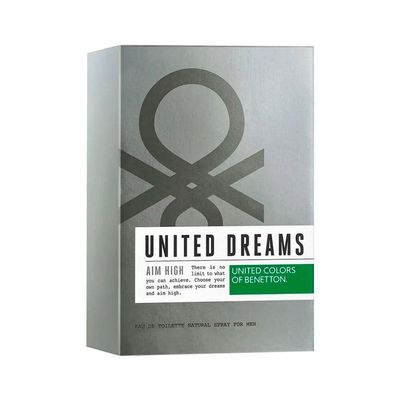 Benetton United Dreams Aim High Eau De Toilette - Perfume Masculino 100ml