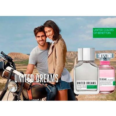 Benetton United Dreams Aim High Eau De Toilette - Perfume Masculino 100ml
