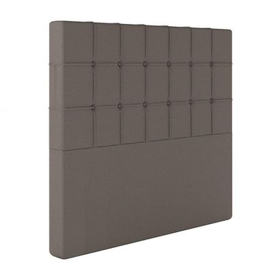 Cabeceira Estofada Casal 140 Cm Turmalina Corino Marrom
