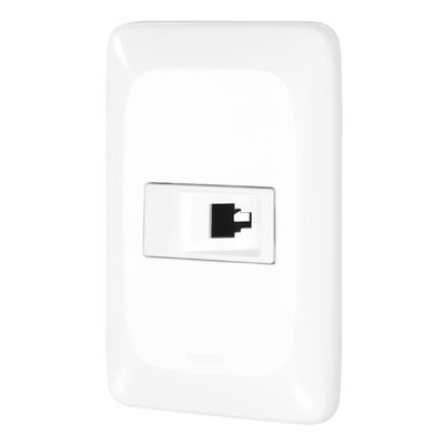 Tomada Telefone Rj11 4x2 - Lgx090 - Pial Tomada Telefone Rj11 4x2 Pial Pop - Lgx090 - Pial