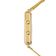 Relógio Condor Feminino Ref: Comd1202afs/4d Led Espelhado Mesh Dourado