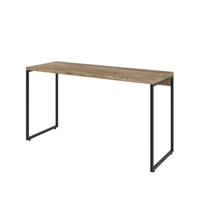 Kit 02 Mesas Para Escritório e Home Office Industrial Aspen 135 cm C01 Carvalho - Lyam Decor