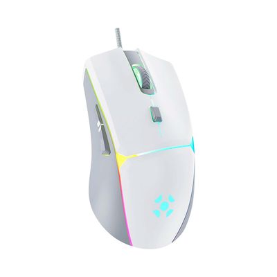 Mouse Gamer RGB Fortrek Crusader Branco - AC3086