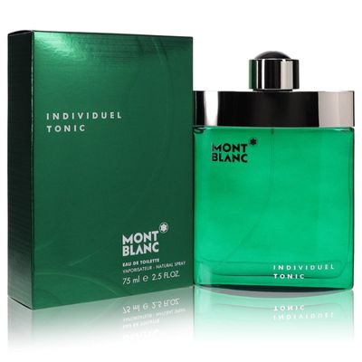 Perfume Masculino Mont Blanc Individuel Tonic 75 Ml eau De Toilette