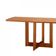 Mesa Para Sala De Jantar Patros 120cm Moderna Mobilia Cinamomo Imbuia