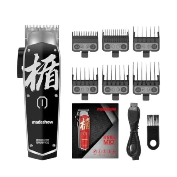 Maquina De Cortar Cabelo Madeshow M10 Bivolt