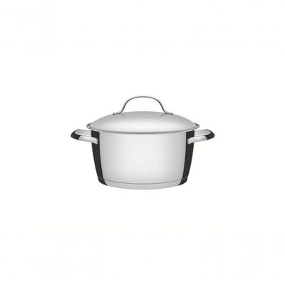Caçarola Tramontina Allegra 20cm Em Aço Inox