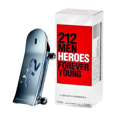 212 Heroes Carolina Herrera Eau De Toilette Masculino 90 ml