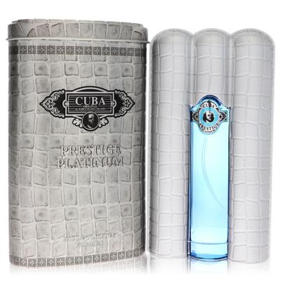 Col. Masculina Cuba Prestige Platinum Fragluxe 90 ML Eau De Toilette