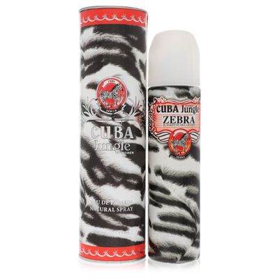 Perfume Feminino Cuba Jungle Zebra Fragluxe 100 ML Eau De Parfum