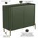 Buffet Para Sala de Jantar 2 Portas 1 Gaveta Pés Industrial Dourado Naim I03 Musgo - Lyam