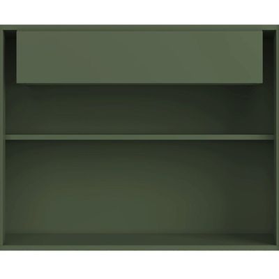 Buffet Para Sala de Jantar 2 Portas 1 Gaveta Pés Industrial Dourado Naim I03 Musgo - Lyam