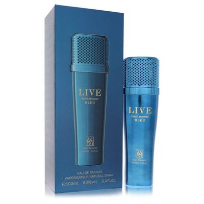 Perfume Masculino Victor Manuelle Live Bleu Eau De Parfum 100 Ml