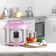 Panela de Pressão Rosa Britânia 5L Digital 11 Funções BPPE05 110V