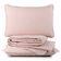 Cobre Leito Colcha Queen Ternura 3 Peças Rosa - 100% Poliéster
