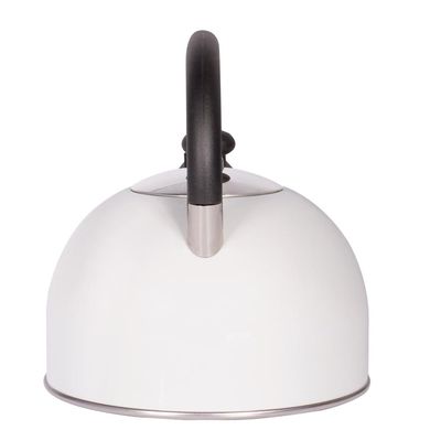 Chaleira Aço Inox 2,5 Litros Mattina - Branco