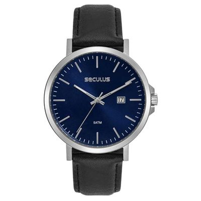 Relógio Seculus Masculino Ref: 44328g0svnc1 Casual Prateado