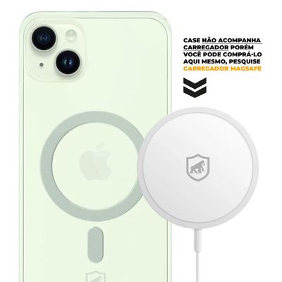 Capa MagSafe para iPhone 15 Plus - Transparente - Gshield