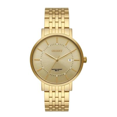 Relógio Orient Feminino Ref:Fgss1163 C1kx Casual Dourado