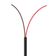 Cabo Manga 2X26 AWG - sem Blindagem Preto - 4 Metros