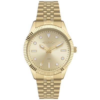 Relógio Euro Feminino Ref: Eu2035yxn/4d Fashion Dourado
