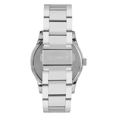 Relógio Technos Masculino Ref: 2115tzu/1p Classic Prateado