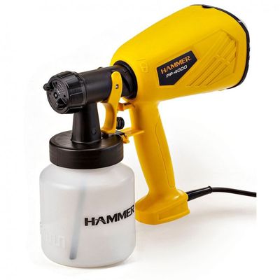 Pistola Pulverizadora Hammer PP4000 400W Caneca 800 ml 110V