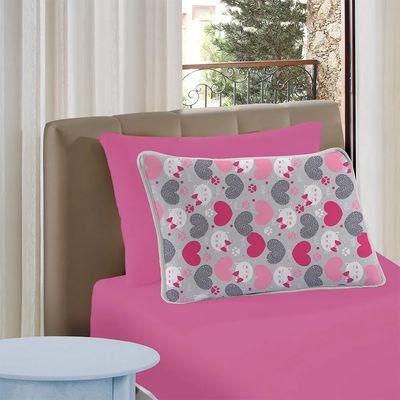 Fronha Avulsa Malha Vivaldi Kids 50cmx70cm Sul Brasil Kitty Girl