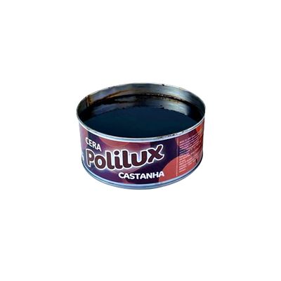 Cera Pastosa Polilux Para Móveis Madeira Lata Castanha 400g