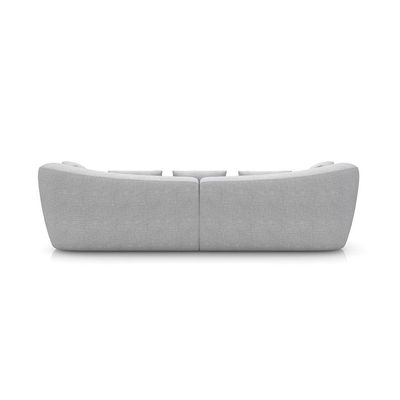 Sofá 3 Lugares Dubai Itacaré Cinza 212 cm