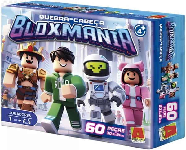 Quebra Cabeça 60pç Bloxmania 3031297 - Algazarra