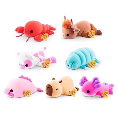 Pelúcia Hug-A-Lumps Pequena 0,75kg - Capivara Connie