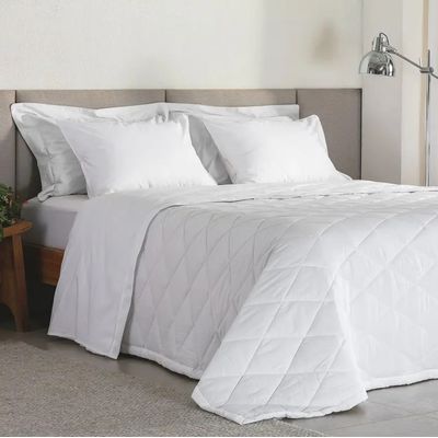 Jogo Cama King 4 pcs 180 fios Basic Percalle Buddemeyer