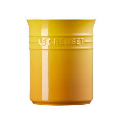 KIT LE CREUSET PORTA UTENSÍLIOS 1L E CANECA 350ML AMARELO NÉCTAR