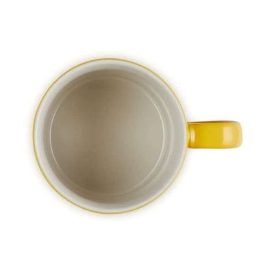 KIT LE CREUSET PORTA UTENSÍLIOS 1L E CANECA 350ML AMARELO NÉCTAR
