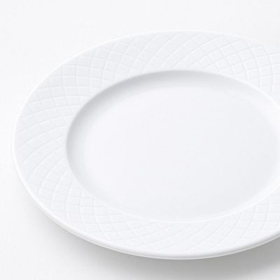 Conjunto 24 Prato Raso Mesa Ingrid Porcelana 27cm Tramontina