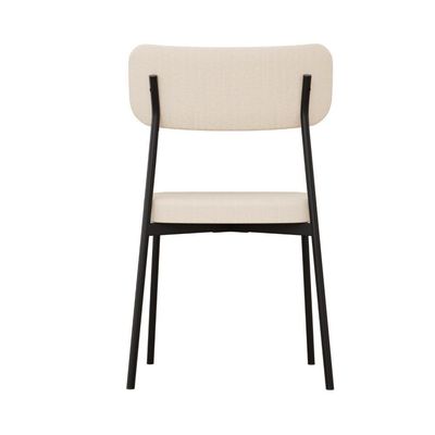 Cadeira Mynna Fixa C/4 Pes 525 X 470 X 790 Mm C/4 Un. Caramelo Crt Areia/courino Caramelo
