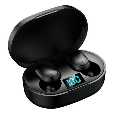 Fone Ouvido Bluetooth Preto Microfone In-Ear Fones Dots