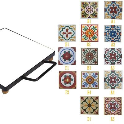 Descanso De Panela Apoio De Mesa Ladrilho Hidráulico P- Travessa Ladrilho B2