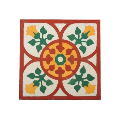 Descanso De Panela Apoio De Mesa Ladrilho Hidráulico P- Travessa Ladrilho B2